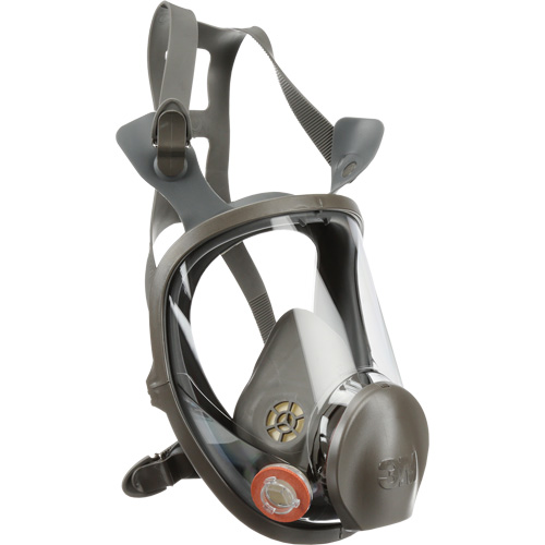 6000 Series Full Facepiece Reusable Respirator, Elastomer/Silicone/Thermoplastic, Large Oxford Builders Supplies Inc