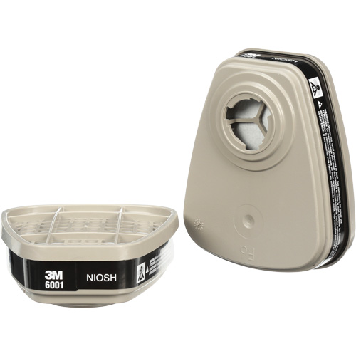 6000 Series Respirator Cartridges, Gas/Vapour Cartridge, Organic Vapour Oxford Builders Supplies Inc