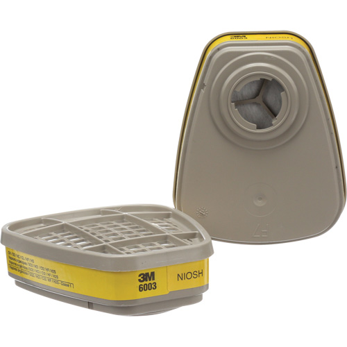 Cartouches pour respirateur s&eacute;rie 6000, Cartouche gaz/vapeur, Vapeurs organiques/Gaz acides Oxford Builders Supplies Inc