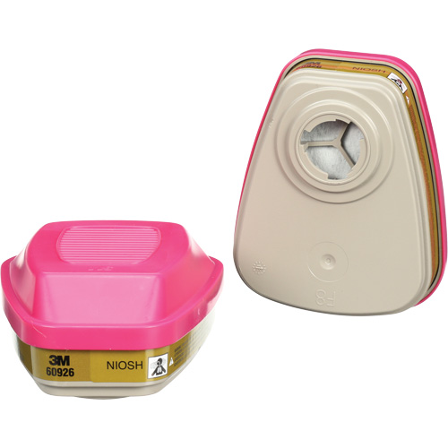 6000 Series Respirator Cartridges, Gas/Vapour Cartridge, Multi-Gas/Vapour/P100 Oxford Builders Supplies Inc