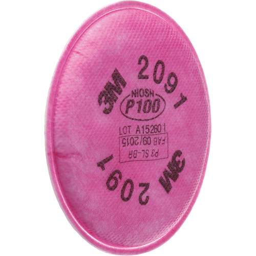 Pr&eacute;filtres pour respirateurs s&eacute;rie 2000, Filtre contre les particules, Filtre P100 Oxford Builders Supplies Inc