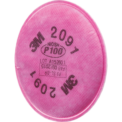Pr&eacute;filtres pour respirateurs s&eacute;rie 2000, Filtre contre les particules, Filtre P100 Oxford Builders Supplies Inc