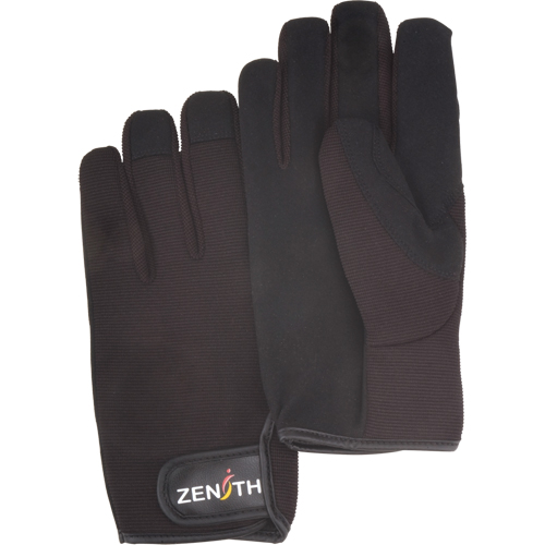 Gants pour m&eacute;canicien ZM100, Paume Synth&eacute;tique, Taille Grand Oxford Builders Supplies Inc