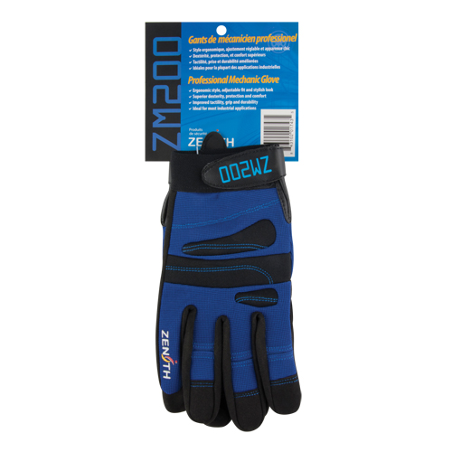 ZM200 Mechanic's Gloves, Synthetic Palm, Size Medium Oxford Builders Supplies Inc