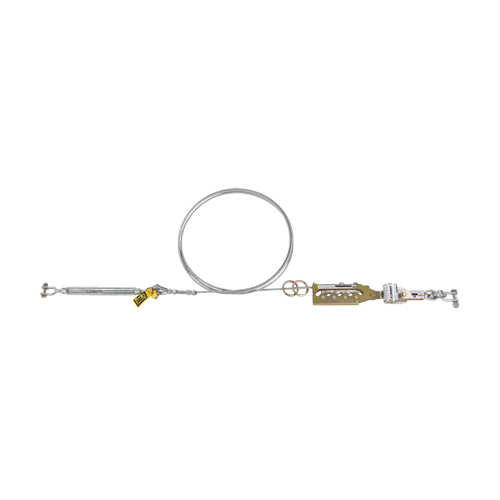 Syst&egrave;me de corde de sauvetage horizontal Sayfline DBI-SALA, C&acirc;ble galvanis&eacute; Oxford Builders Supplies Inc