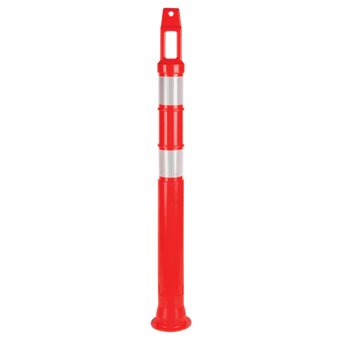 Poteau d&eacute;lin&eacute;ateur de premi&egrave;re qualit&eacute;, 42" h, Orange Oxford Builders Supplies Inc
