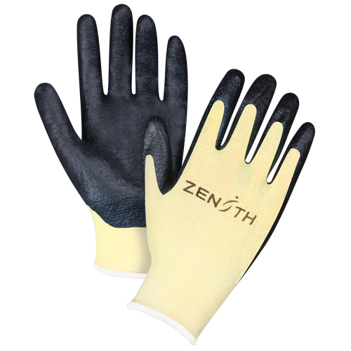 Gants r&eacute;sistants &agrave; la coupe avec prise sup&eacute;rieure, 12/3T-Grand, Calibre 13, Rev&ecirc;tement Mousse de nitrile, ANSI/ISEA 105 niveau 3/EN 388 niveau 5 Oxford Builders Supplies Inc