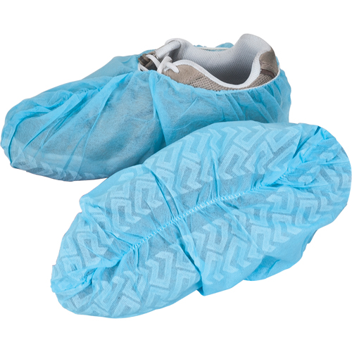 Couvre-chaussures, T-Grand, Polypropyl&egrave;ne, Bleu Oxford Builders Supplies Inc