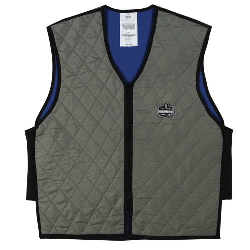 Vestes refroidissantes &agrave; &eacute;vaporation humide Chill-Its 6665, Moyen, Gris Oxford Builders Supplies Inc