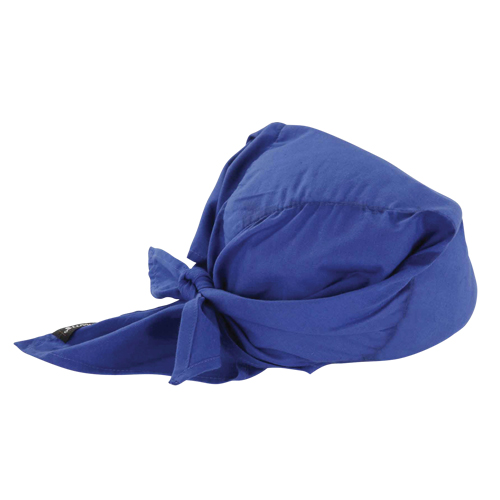 Chill-Its&reg; 6710 Cooling Triangle Hats, Blue Oxford Builders Supplies Inc