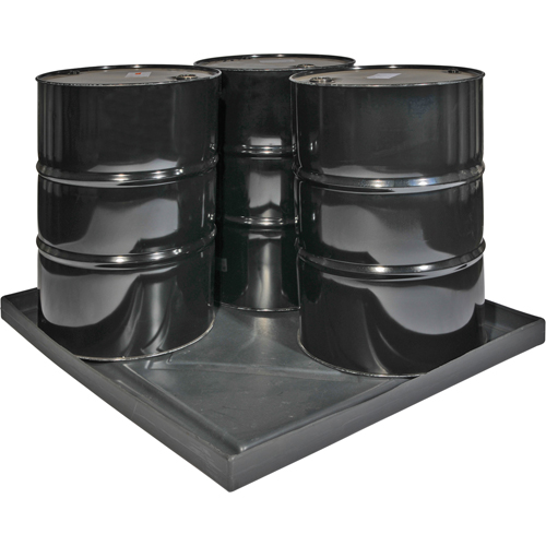 Coquilles de d&eacute;versements Econo Spill Shells , 51" lo x 47" la x 5" h, Cap. de d&eacute;versement 36 gal. US Oxford Builders Supplies Inc