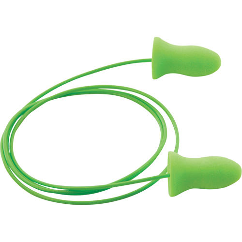 Meteors&reg; Foam Earplugs, Bulk - Box, Corded Oxford Builders Supplies Inc