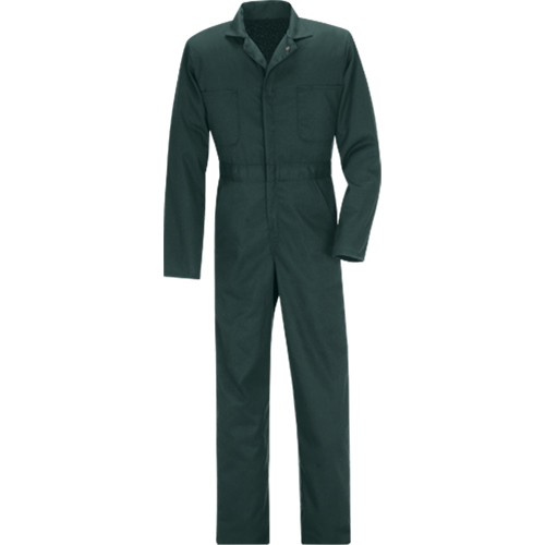 Coveralls, Men's, Green, Size 36 Oxford Builders Supplies Inc