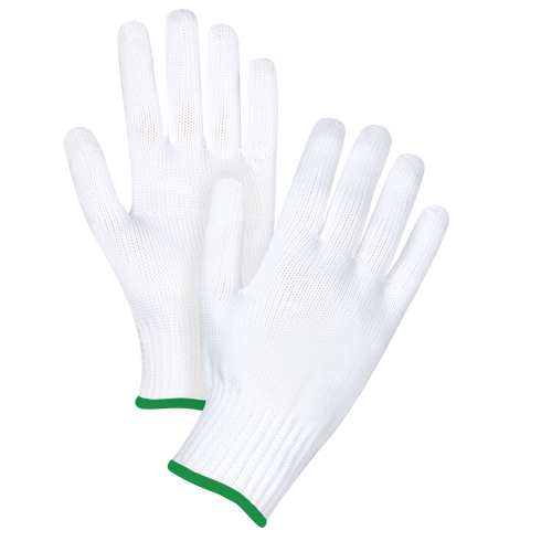 Seamless String Knit Gloves, Polyester, 10 Gauge, Medium Oxford Builders Supplies Inc