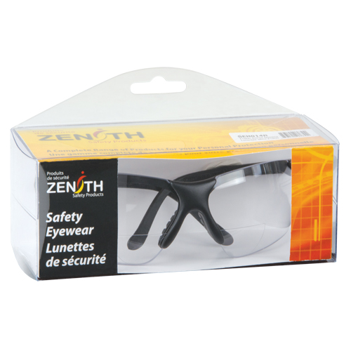 Lunettes de s&eacute;curit&eacute; s&eacute;rie Z1800 avec verres de lecture, Anti-&eacute;gratignures, Transparent, Dioptrie 1,5 Oxford Builders Supplies Inc