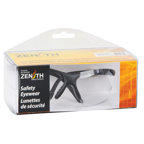 Z1800 Series Reader Safety Glasses, Anti-Scratch, Clear, 2.5 Diopter Oxford Builders Supplies Inc