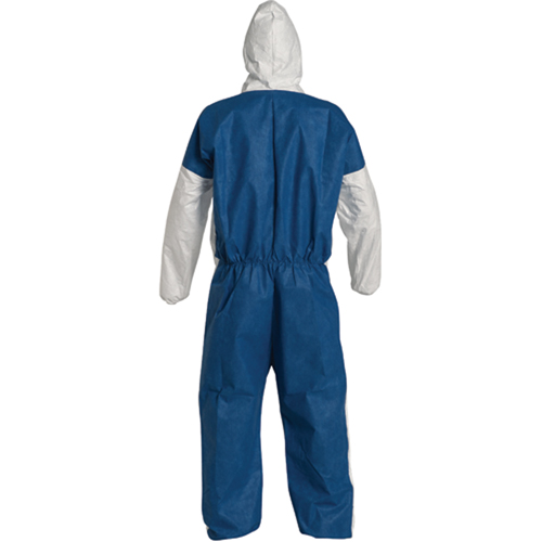 Combinaisons avec capuchon, 4T-Grand, Bleu/Blanc, Tyvek 400 D Oxford Builders Supplies Inc