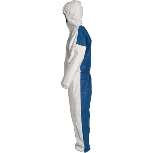 Combinaisons avec capuchon, 4T-Grand, Bleu/Blanc, Tyvek 400 D Oxford Builders Supplies Inc