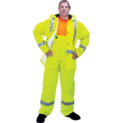 Imperm&eacute;able pour la circulation de premi&egrave;re qualit&eacute; RZ900, Polyester/PVC, Moyen, Jaune lime Oxford Builders Supplies Inc