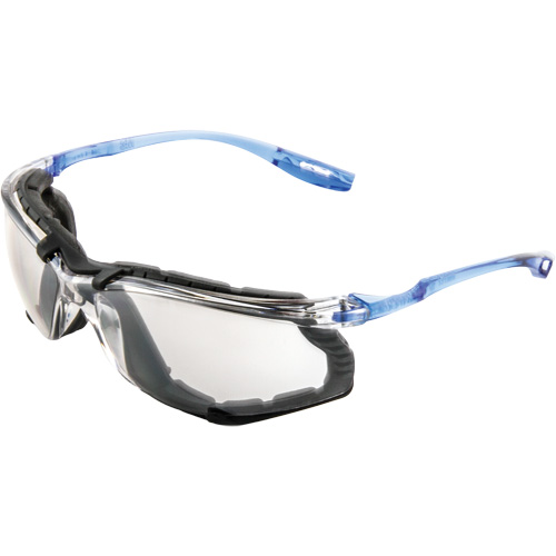 Lunettes de s&eacute;curit&eacute; avec joint en mousse Virtua, Lentille Miroir int&eacute;rieur/ext&eacute;rieur, Antibu&eacute;e, ANSI Z87+/R&eacute;pond ou surpasse la norme CSA Z94.3 Oxford Builders Supplies Inc