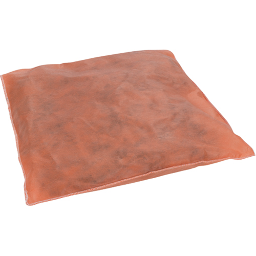 Tampon absorbant, Mati&egrave;res dangereuses, 18" lo x 18" la, 45 gal. absorption/pqt Oxford Builders Supplies Inc