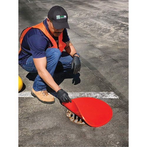 Tapis pour drain Ultra-Drain Seals, Circulaire, 20" dia. Oxford Builders Supplies Inc