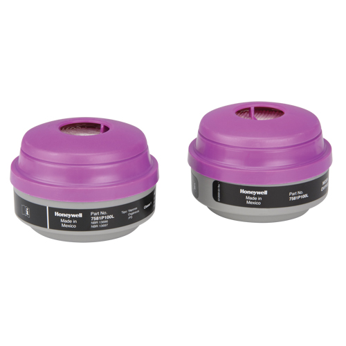 North&reg; N Series Respirator Cartridges, Gas/Vapour Cartridge, Organic Vapour/P100 Oxford Builders Supplies Inc