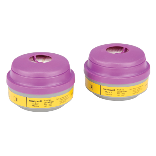 North&reg; N Series Respirator Cartridges, Gas/Vapour Cartridge, Organic Vapour/Acid Gas/P100 Oxford Builders Supplies Inc