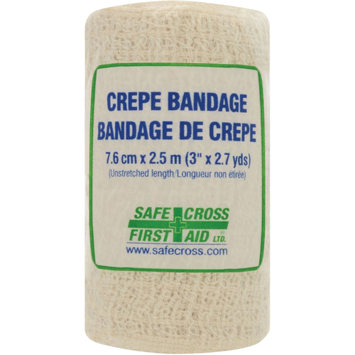 Bandage de cr&ecirc;pe en rouleau, 97-1/5" lo x 3" la, Classe 1 Oxford Builders Supplies Inc
