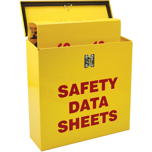 Safety Documents Job-Site Box, English, Binders Included Oxford Builders Supplies Inc