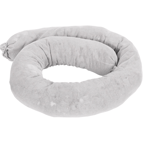 Remblais tubulaire absorbant, Huile seulement, Absorption 25 gal., 3" la x 4' lo, Pqt de 12 Oxford Builders Supplies Inc
