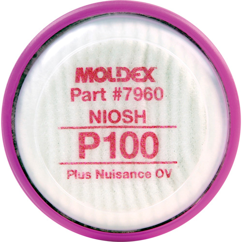Disque filtre contre les particules, Filtre contre les particules avec suppresion de vapeurs nuisibles, Filtre N95/Vapeurs organiques/Gaz acides/P100/Filtre P100/Filtre R95 Oxford Builders Supplies Inc