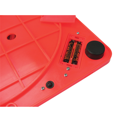 C&ocirc;ne repliable illumin&eacute;, 28" h, Orange Oxford Builders Supplies Inc