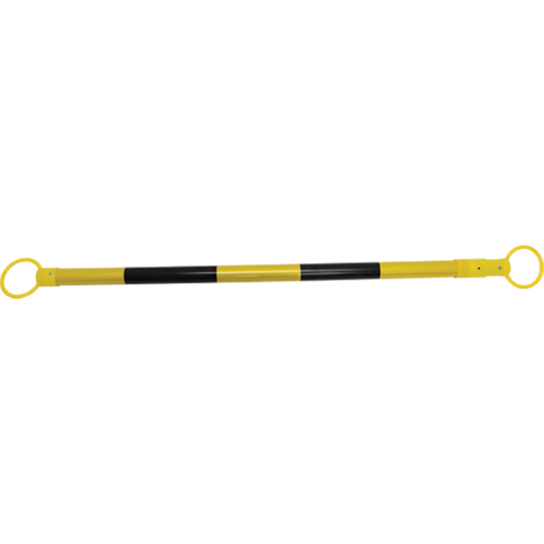 Barrier Cone Bar, 6' 6" Extended Length, Black Oxford Builders Supplies Inc