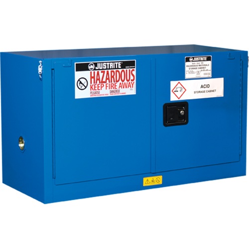 Sure-Grip&reg; Ex Hazardous Material Piggyback Safety Cabinets, 17 gal., 43" x 24" x 18" Oxford Builders Supplies Inc