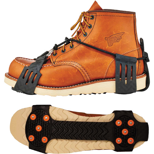 Crampons &agrave; glace ajustables TREX 6310, Acier au carbone, Traction Crampon, Moyen Oxford Builders Supplies Inc