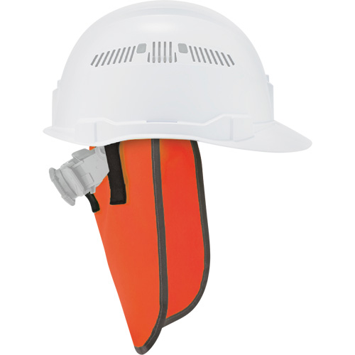 Pare-soleil de cou pour casque de protection GloWear 8006, Orange haute visibilit&eacute; Oxford Builders Supplies Inc