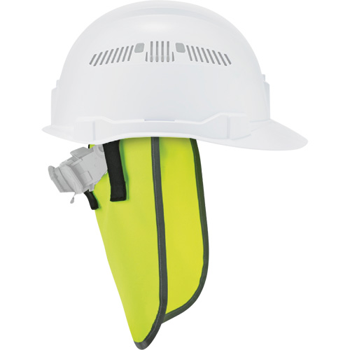 Pare-soleil de cou pour casque de protection GloWear 8006, Vert lime haute visibilit&eacute; Oxford Builders Supplies Inc