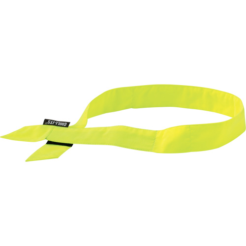 Chill-Its&reg; 6705 Evaporative Cooling Bandana, High Visibility Lime-Yellow Oxford Builders Supplies Inc