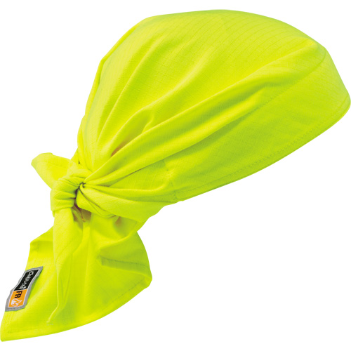 Foulard de refroidissement ingifug&eacute; en triangle Chill-Its 6710FR, Jaune lime haute visibilit&eacute; Oxford Builders Supplies Inc