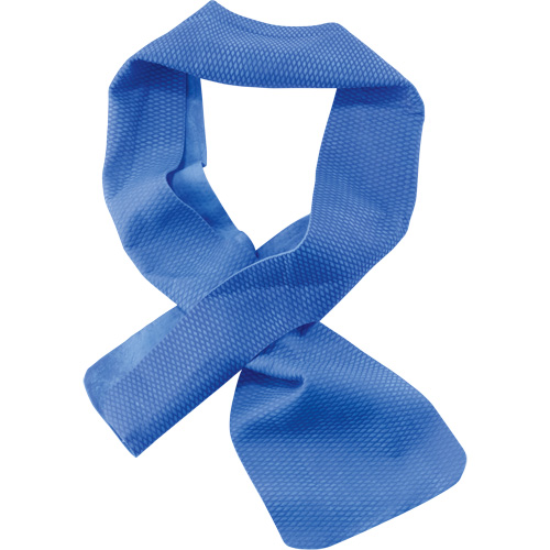 &eacute;charpe de refroidissement par &eacute;vaporation Chill-Its 6603, Bleu Oxford Builders Supplies Inc