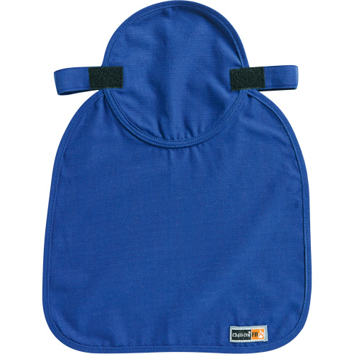 Tampon et voile pour le cou refroidissants et ignifug&eacute;s pour casque de s&eacute;curit&eacute; Chill-Its 6717FR, Bleu Oxford Builders Supplies Inc