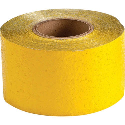 Permanent Pavement Marking Tape, 4" x 150', Retro Reflective, Yellow Oxford Builders Supplies Inc