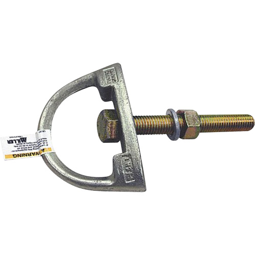 Sangle d'ancrage Miller avec avec quincaillerie, Anneau en D, Usage Permanent Oxford Builders Supplies Inc