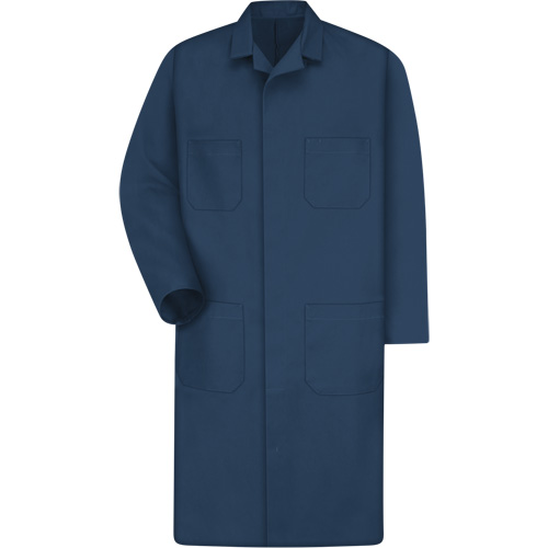 Shop Coats, Cotton/Polyester, Size 38, Charcoal Oxford Builders Supplies Inc