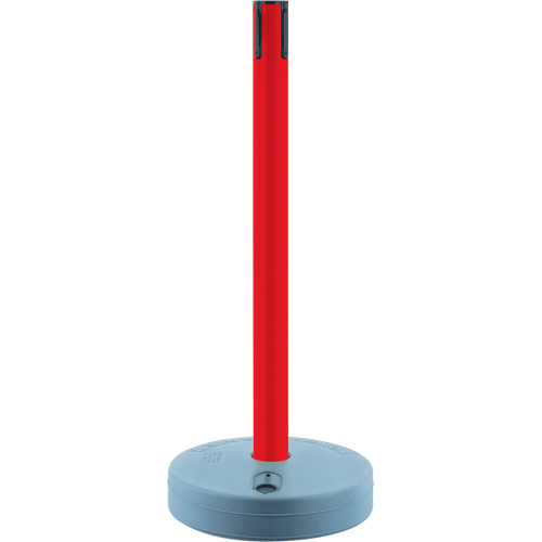 Outdoor TensaBarrier&reg; - Receiver Posts, 37" High, Red Oxford Builders Supplies Inc