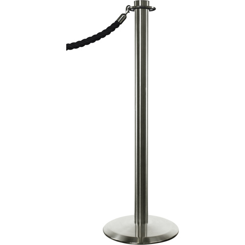 Portable Posts, 34" High, Satin Chrome Oxford Builders Supplies Inc