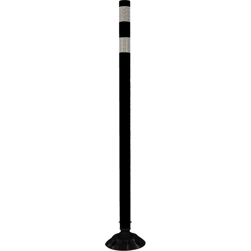 Impact Resistant Delineator, 36" H, Black Oxford Builders Supplies Inc