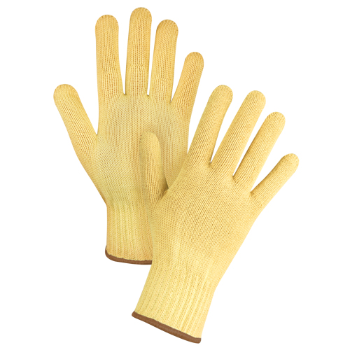 Gants tricot&eacute;s sans couture, Taille Grand/9, Calibre 7, Enveloppe en Kevlar, ASTM ANSI niveau A2/EN 388 niveau 3 Oxford Builders Supplies Inc
