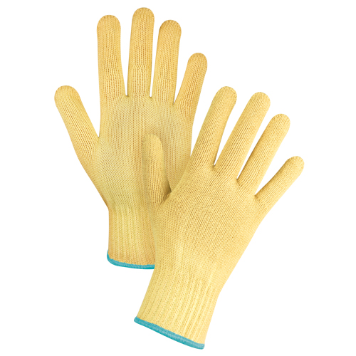 Gants tricot&eacute;s sans couture, Taille T-Grand/10, Calibre 7, Enveloppe en Kevlar, ASTM ANSI niveau A2/EN 388 niveau 3 Oxford Builders Supplies Inc
